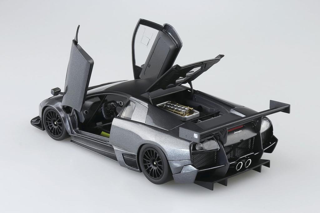 Aoshima Bunka Kyozaisha The Super Car Series Пластиковая модель Lamborghini Murcielago 1/24 № 17 '10 R-SV