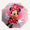 1pc Minnie Mouse Automatic Folding Umbrella, 8-Rib Portable & Foldable Design, All-Season Use yy0722154