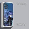 G-Genshin Impact F-Flins Для Samsung S 25,24,23,22,30,21,10,9,Ultra,Plus,Lite,FE,4,5G Чехол для телефона Черный Мягкий чехол