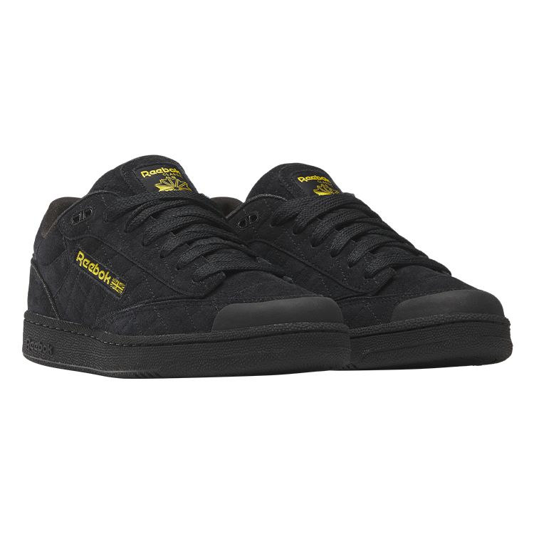 Reebok Club C Bulc Black Team Yellow Unisex Sneakers Core-Black 100034265