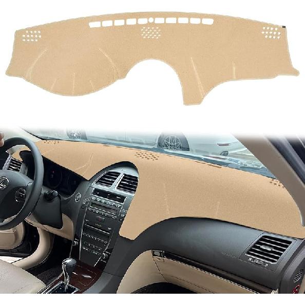 Накладка на приборную панель Коврик на приборную панель Подкладка Подходит для Lexus ES350 2007 2008 2009 2010 2011 2012(Угольно-серый)