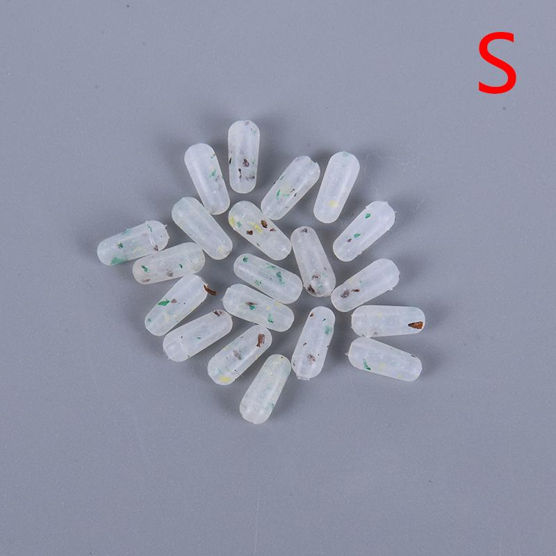 20 шт. мягкие бобы, космическая установка, рыболовная поплавковая пробка, буферные бусины для ловли карпа