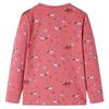 Pyjamas enfants manches longues rose ancien 5 dimensions disponibles