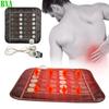 Tourmaline Mat Natural Jade Electric Massage Cushion Acupressure Infrared Heating Pu Seat Therapy Muscle Relax For Body Muscle