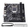 Computer Motherboard 100M Network Card 1155 Pin Dual Channel DDR3 Memory for Quad Core I3 I5 I7 Office Desktop Mainboard