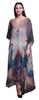 Sea & Flying Bird Nature Ladies Kaftan Holiday Loungewear Maxi Dress Beach