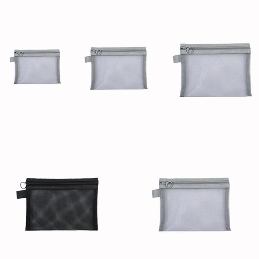 Портативный сетчатый жесткий диск кард-ридер сумки наушники кабель передачи данных зарядные устройства сумка для хранения U-образный диск на молнии дорожный органайзер