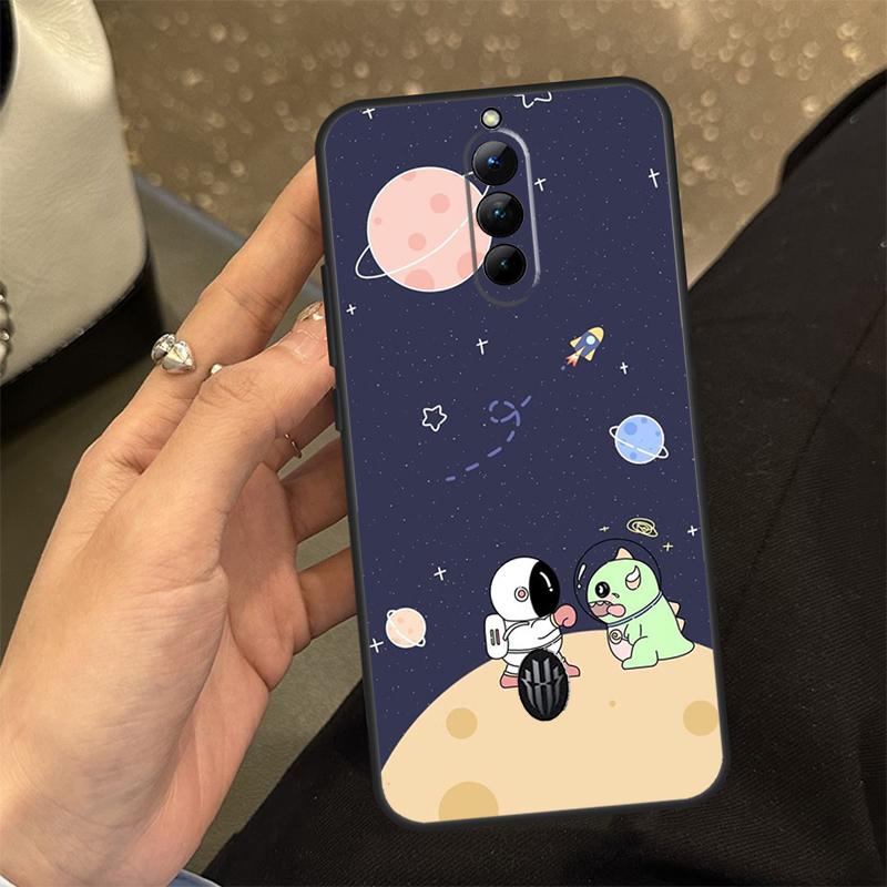 Cute Galaxy Astronaut Case For ZTE Nubia Red Magic 8 Pro 8S Pro Plus RedMagic 6 7 6S 7S Pro 5S 5G 6R Fundas