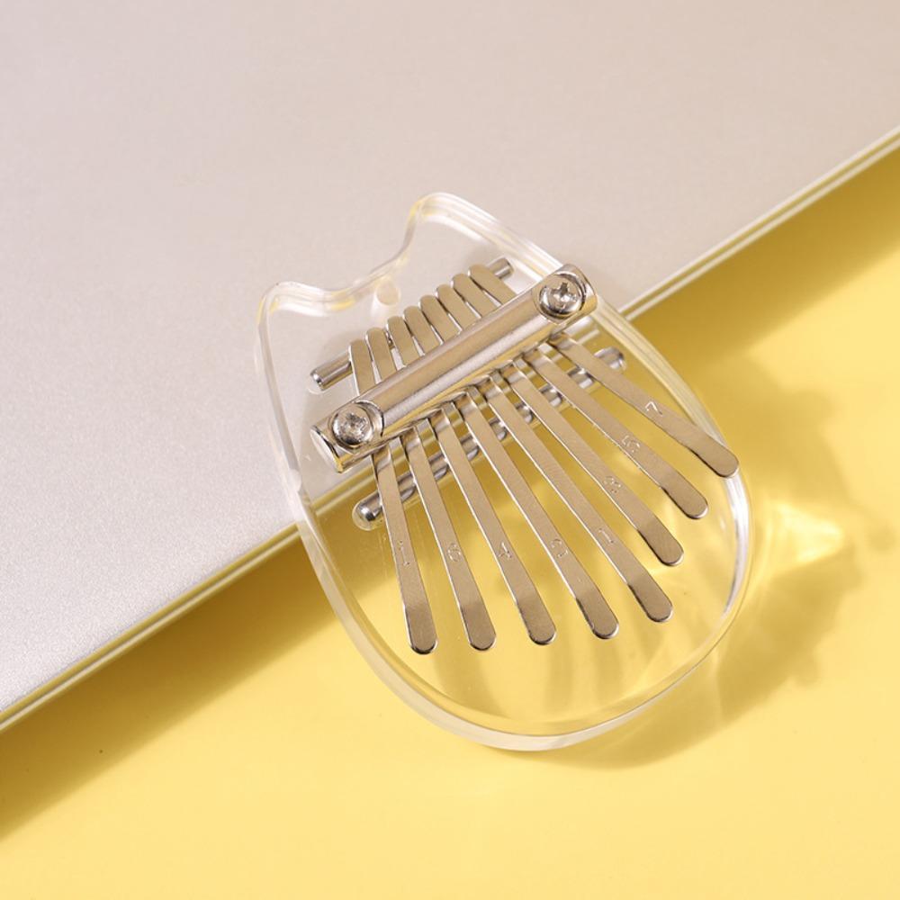 Piano Pendant 8 Key Finger Thumb Piano Kalimba  Toddler Kid Child Valentines