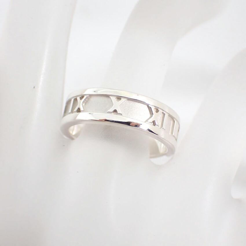 [Used] TIFFANY 925 Atlas Ring / Size 14 / j31-64