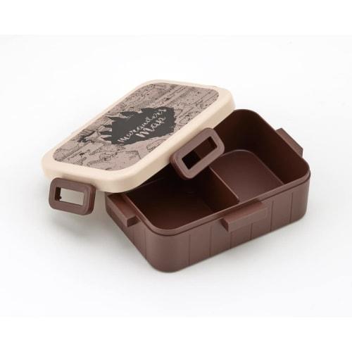 Skater Ланч-бокс, Карта Волшебного мира Гарри Поттера, 650 мл, Антибактериальный, Замок на 4 точках, Женский, Сделано в Японии, YZFL7AG-A