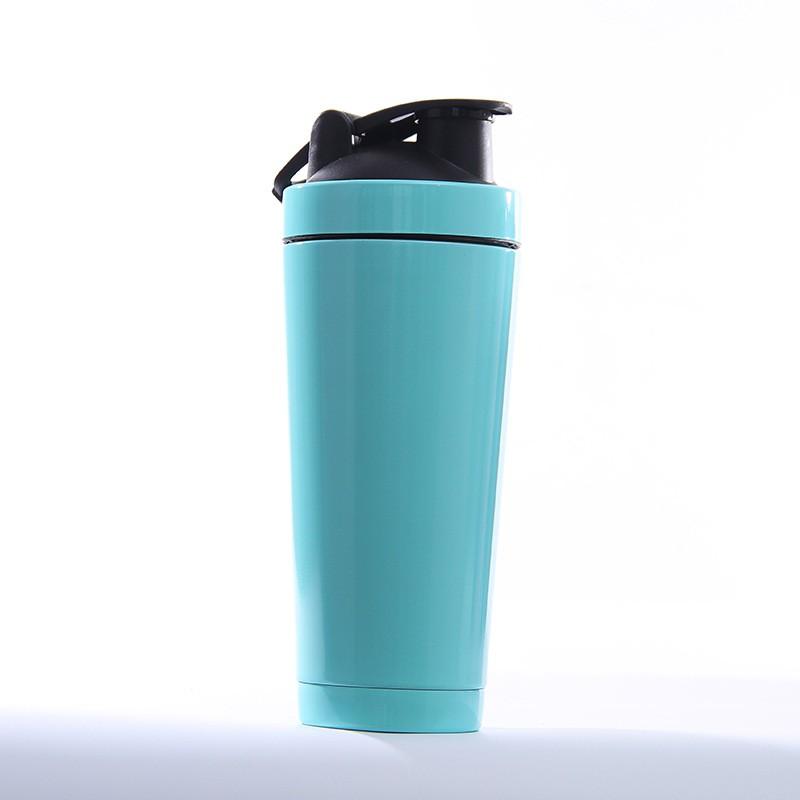 Premium Double Wall Stainless Steel Insulated Shaker Bottle 26oz Gym Fitness Sports