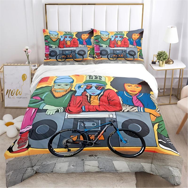 Cute T-Tintines Cartoon Funny All Season Duvet Cover Bedding Sets Soft Quilt Cover and Pillowcases Teen Single/Double/Queen/King