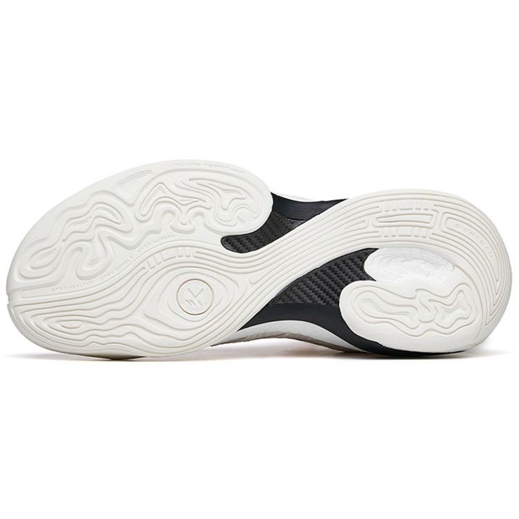 Anta Klay Thompson KT7 Low Пасхальные мужские кроссовки Белый Оранжевый Черный 112221102-3