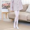 Бархатистые детские колготки Классические белые танцевальные колготки Нескользящий пояс Гладкая текстура для занятий балетом и повседневной носки