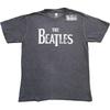 Унисекс футболка The Beatles: Логотип Drop T (Коллекция стирки)