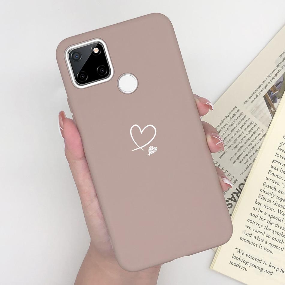 Для OPPO Realme C25 C25S C25Y Чехол Мультяшный Мягкий Силикон Матовый Ударопрочный Задняя крышка телефона Для Realme C 25 S Y Capa Funda Coque