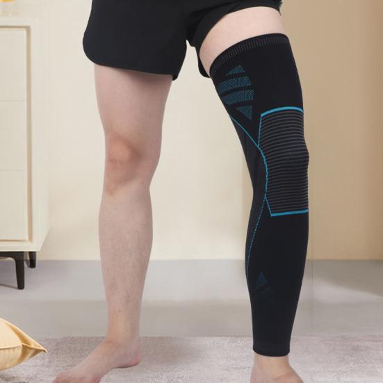Дышащие нейлоновые наколенники сохраняют тепло, длинная трубка для фитнеса и фитнеса, защита ног для занятий спортом на свежем воздухе