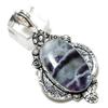 Natural Kemmererite Gemstone Handmade 925 Sterling Silver Pendant 2.56" T8r44