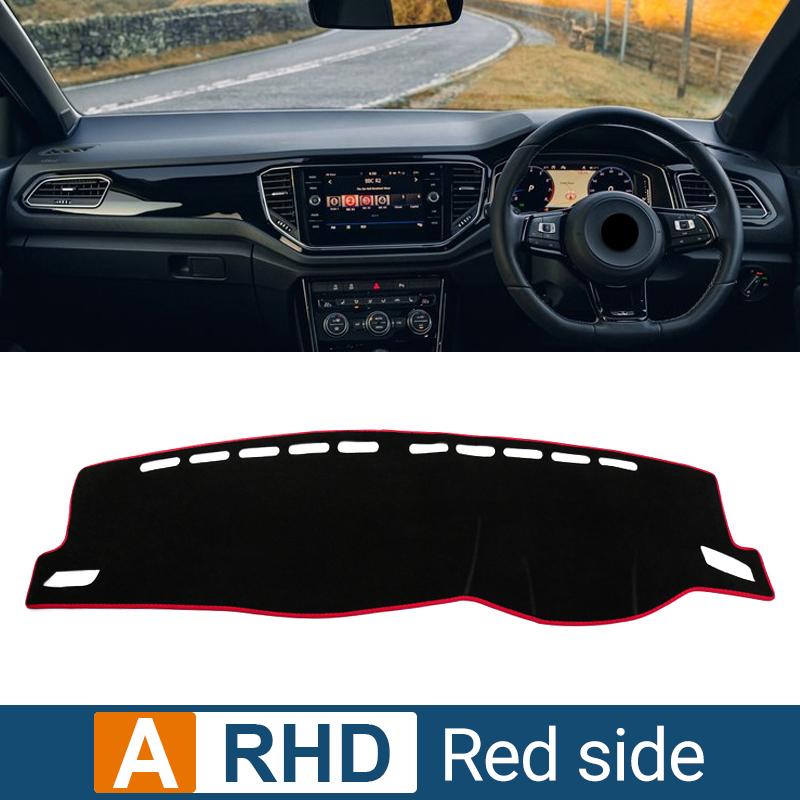 Car Dashboard Cover For Volkswagen VW T-ROC TROC 2018 Dash Sun Shade Mat Non-slip Pad Accessories