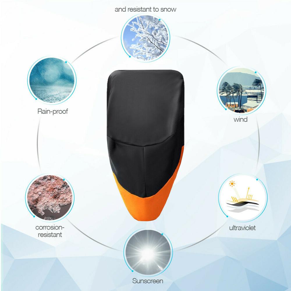 Универсальный чехол для мотоцикла в помещении и на открытом воздухе, водонепроницаемый, уличный, от дождя, от солнца, УФ-защиты для скутера, XL-3XL, от пыли