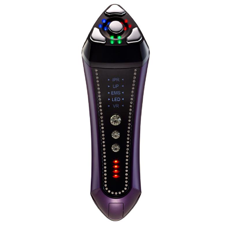 Новый прибор для красоты бытовой цветной световой интродьюсер микротоковой массажер для лица лифтинг-укрепляющий эффект