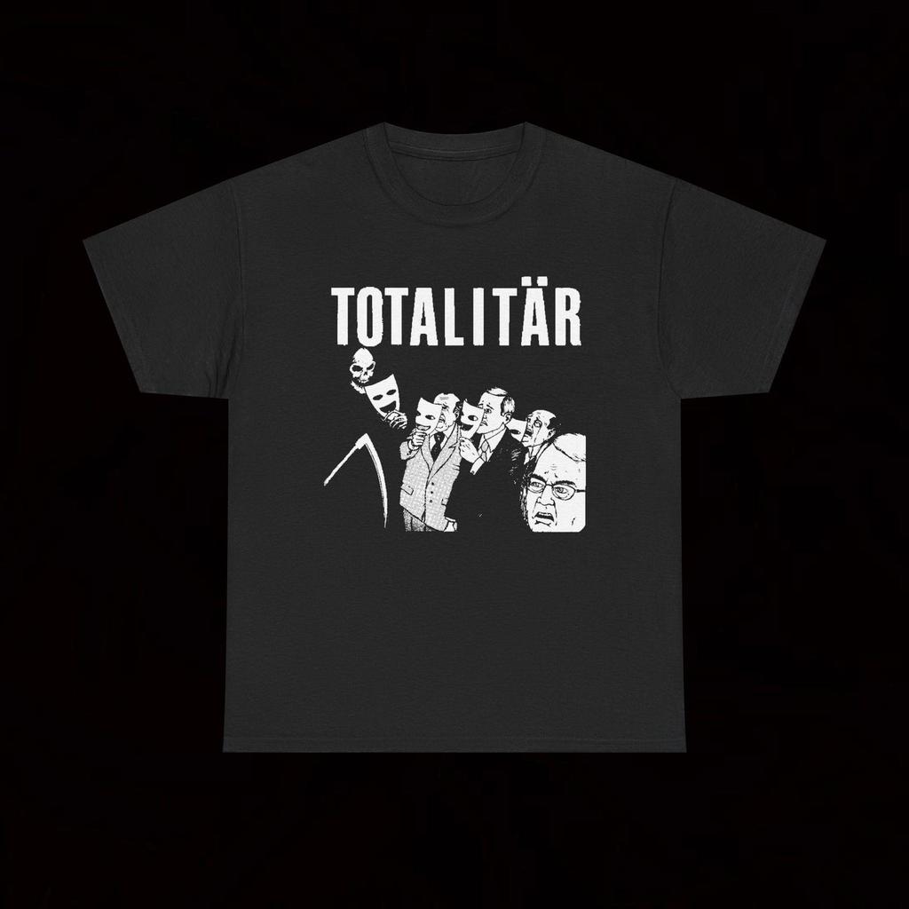 Totalitär Allting Är På Låtsas T-Shirt Hardcore Crust Punk Totalitar