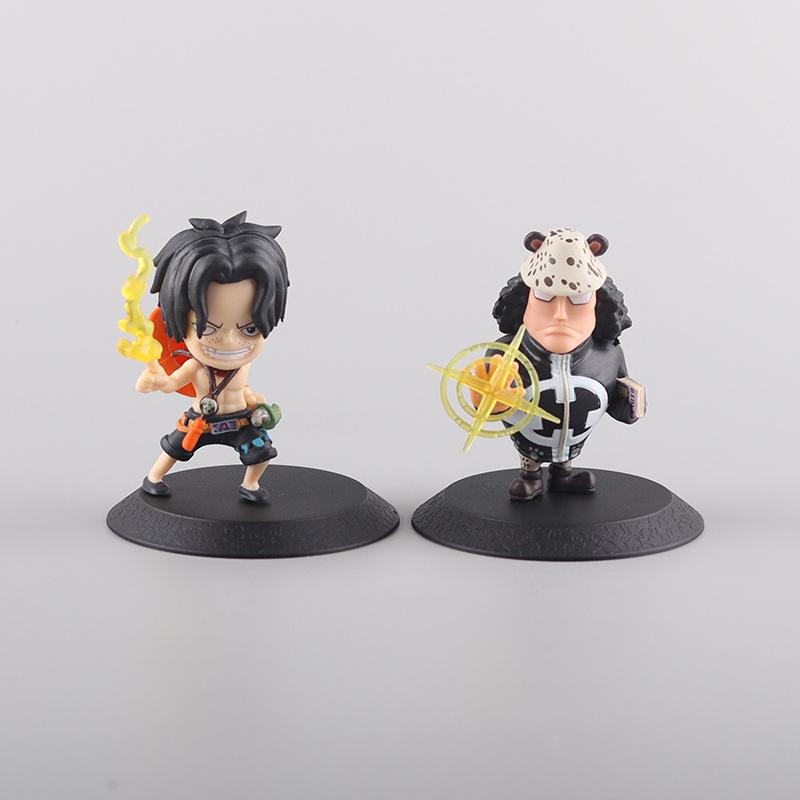 Аниме One Piece Фигурки Модели Куклы Игрушки Милый Луффи Семь Воинов Моря Эйс Боа Хэнкок Джинбе Коллекционные Игрушки