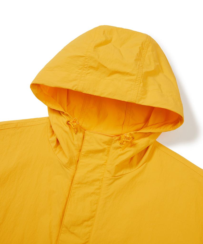 Snowpeak Apparel Таслан Тканый Яркий Короткий Рукав Анорак Королевский Желтый (S24Mmlan56)