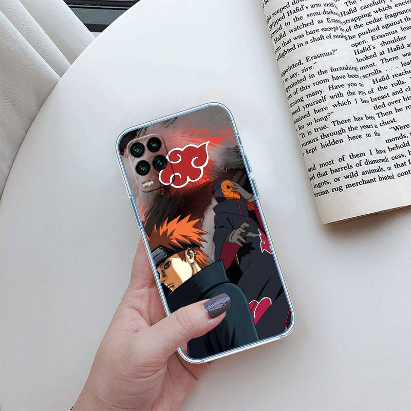 MH96 Чехол Naruto Akatsuki для Motorola E7 G6 G7 G8 G9 Plus Power Play G10 G20 G04 E30 E40 E22 E20 E13 E15 G22 G23 G05 G75 G35 G55