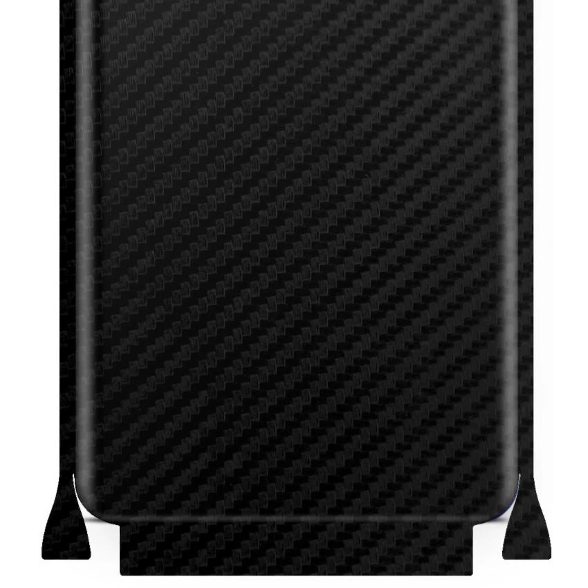 apgo Protective Skin Sticker for the Back+sides Compatible with Vivo Z3, Full Wrap Film, Foil, Vinyl - Pattern Carbon Black