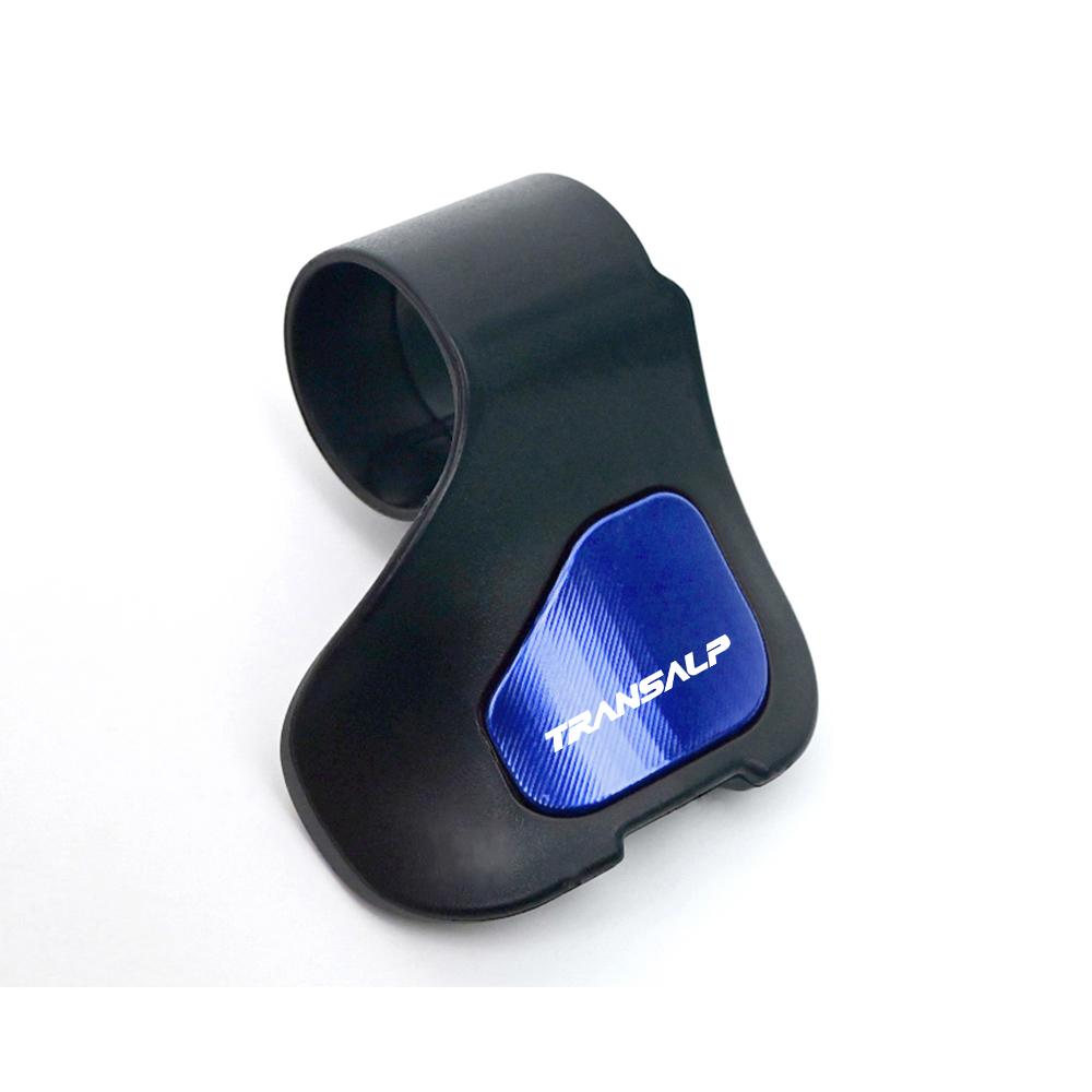 For Honda TRANSALP 650 XL700V XL600V 400V 600 650 700 XLV Fast Shipping Motorcycle CNC Aluminium Throttle Clip Labor Saver