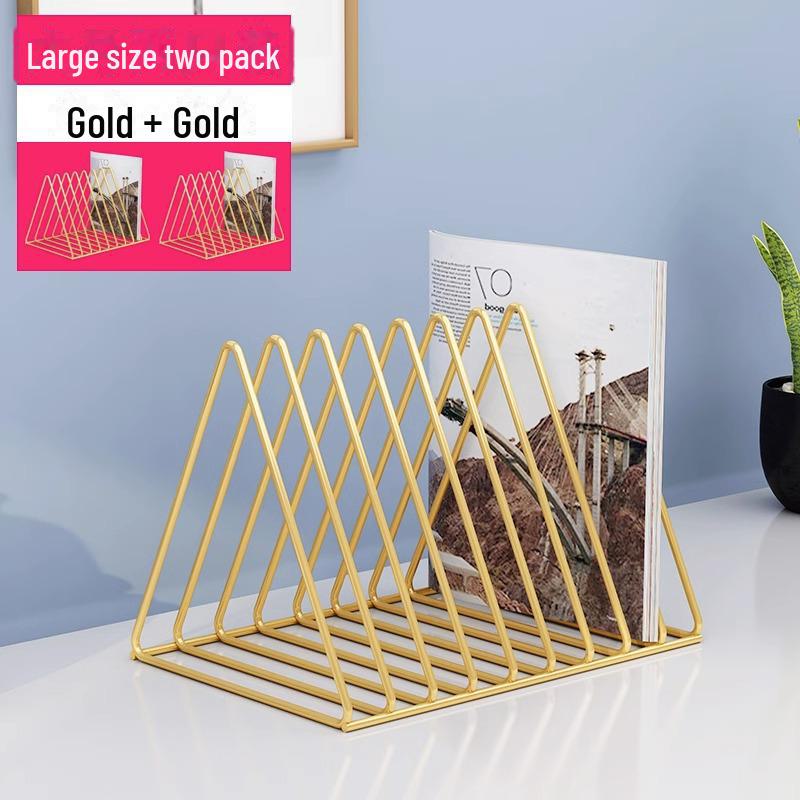 Desktop Bookshelf and Bedside Book Rack