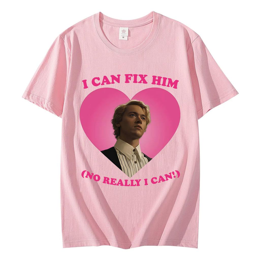 I Can Fix Him Coriolanus Snow Funny Meme Tshirt Fashion Aesthetic Short Sleeve Tshirts Mens Womens Casual Oversized T Shirt