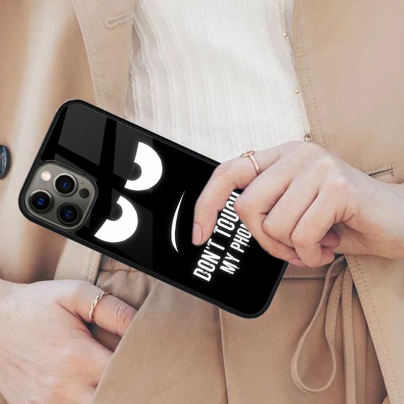 Don't touch My phone Magnetic Phone Case For APPLE iPhone 17 Air 16 14 13 12 Pro Max 15 Plus Wireless Charge With MagSafe Cover