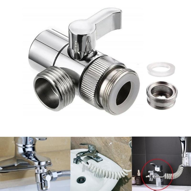 Water Tap Connector Switch Faucet Adapter Kitchen Sink Splitter Diverter Valve Bidet Shower Kichen Accessories