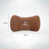 Car Seat Suede Memory Cotton Neck Pillow Headrest For Volvo XC90 V90 V60 XC60 V40 EC40 EX40 S80 S60 S90 C40 XC40 V70 XC70 C30