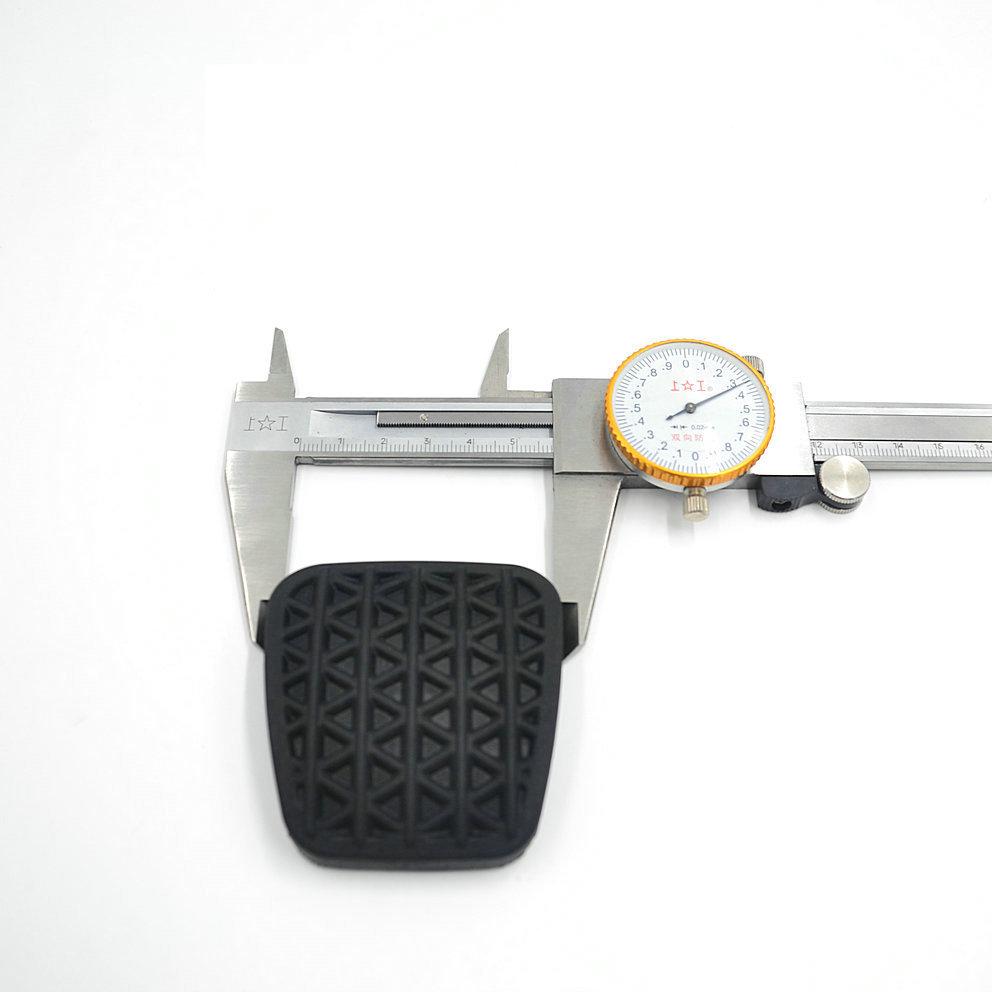 2pcs Brake Clutch Pedal Pad Rubber Cover Protective Case For Car