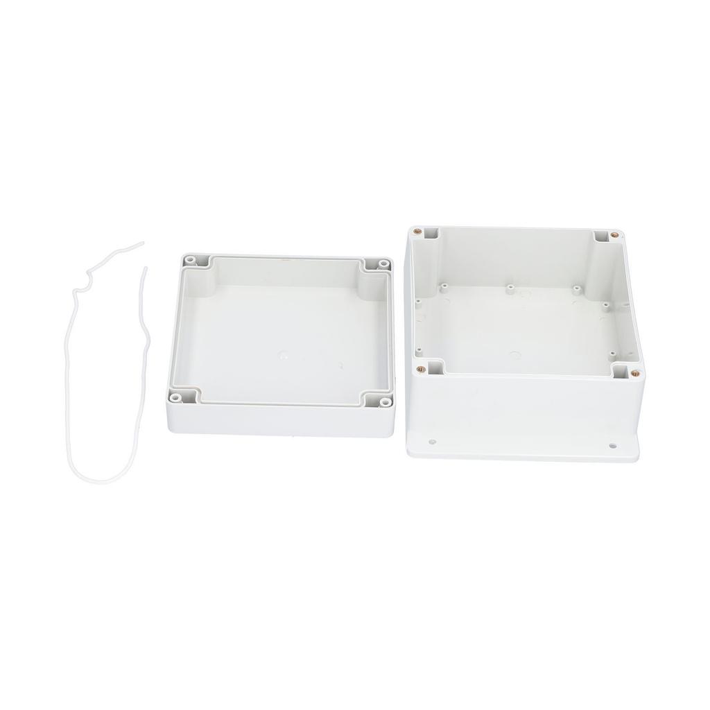 Power Junction Box ABS Plastic Wiring Enclosure DIY Electronic Project Case 160x160x90mm