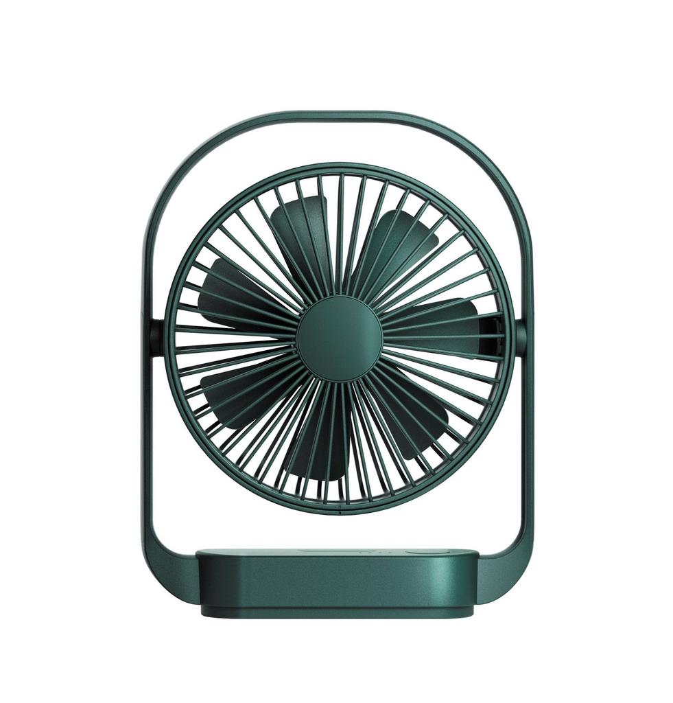 2024 Новый настольный небольшой вентилятор для офиса, портативный ночник, настольный 6-дюймовый вентилятор с USB-накопителем, бесшумный съемный вентилятор