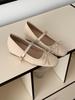 Pumps Inner4 C M Soft Square Toe Low Cutmary Janewomen'Sinnerrivet Bow Commutepumpkinshoes