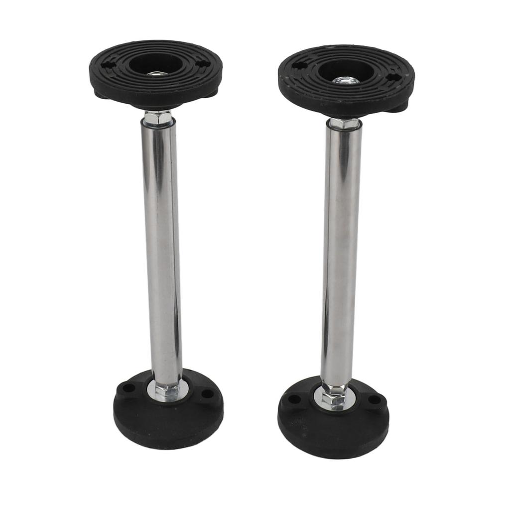 2Pcs Cabinet Adjustable Support Rod Stainless Steel Bathroom Cabinet Hanging Installation Lifting