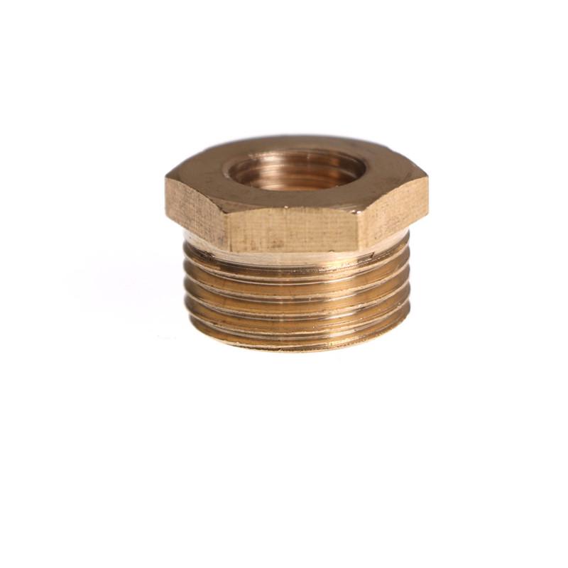 1 шт., 3/8 дюйма Bspt, штекер * 1/8 дюйма, внутренняя резьба NPT, переходник, латунный фитинг, переходная втулка