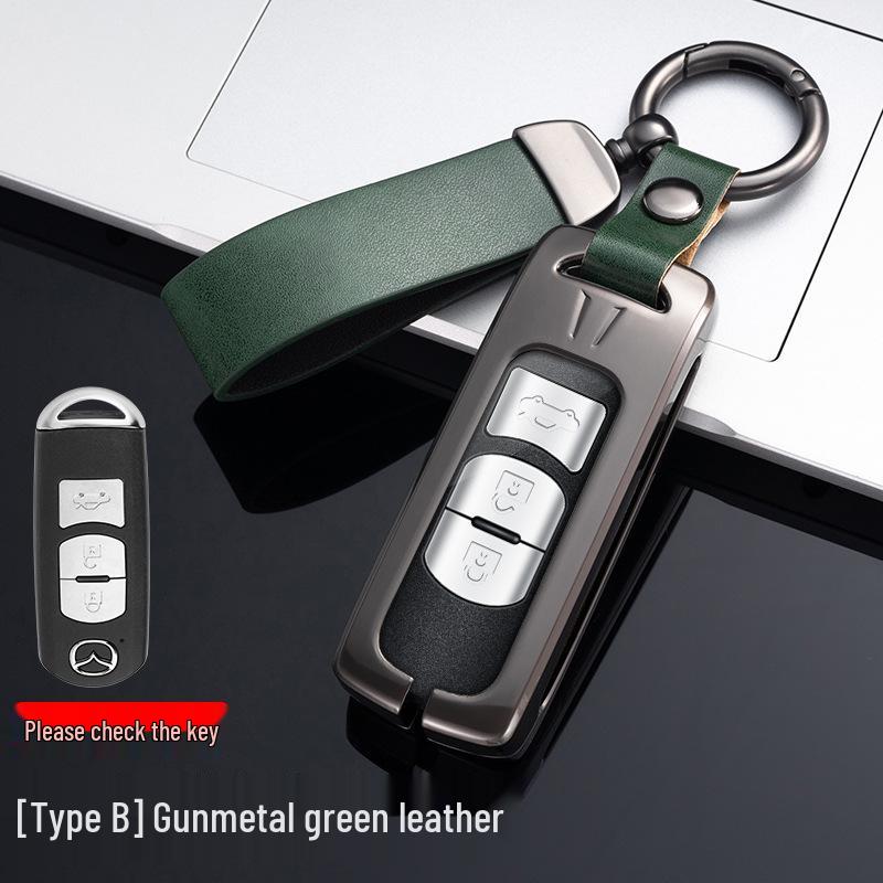 Mazda Key Cover for Models 3, Axela, CX4, Atenza, CX5, Ruiyi, CX30, and Next 6