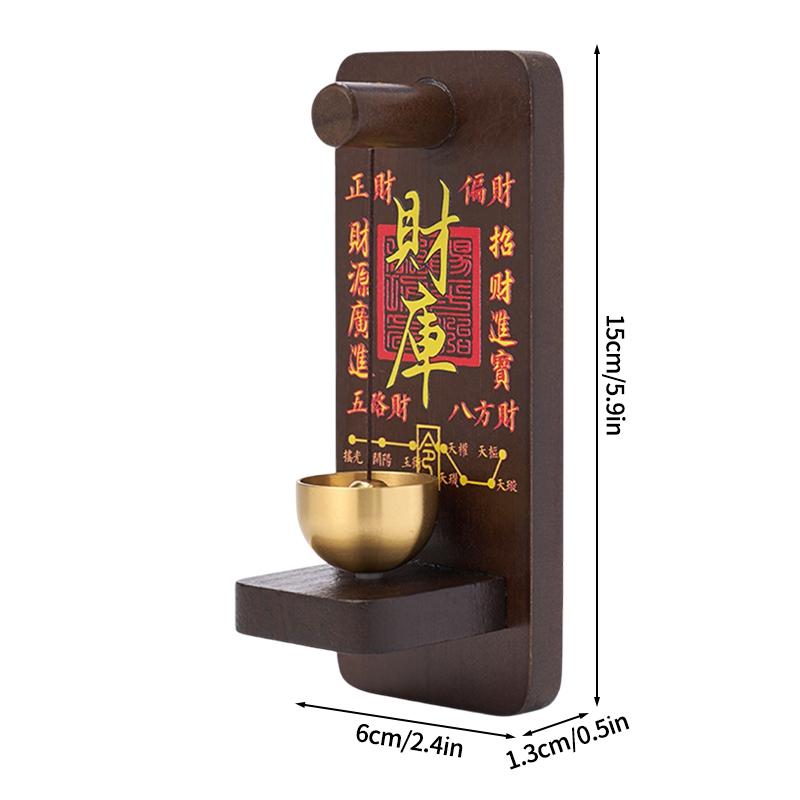 Japanese Doorbell Wood Wind Chime Wind Chimes Copper Bell Decorative Vintage Door Bell Home Decorations Campanillas De Viento
