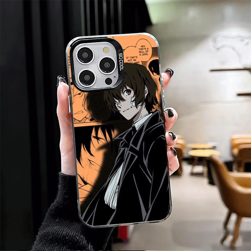 Мягкий чехол для телефона Bungo Stray Dogs для iPhone 15 16 17 Pro Max 17Air 16E 14 Plus 13 12 Mini, противоударная задняя крышка