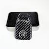 TZJHB1 Car Key Cover Replacement Key Case for Alfa Romeo Giulia Stelvio Tonale Carbon Fiber Style