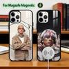 Чехол для телефона рэпера C-Central Cee для iPhone 17, 16, 15, 14, 13, 12, 11 Plus, Pro, магнитный с Magsafe, беспроводная зарядка