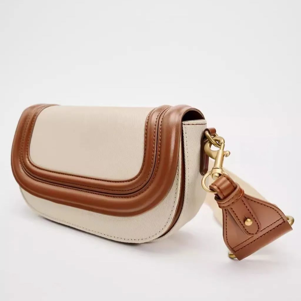 Роскошные сумки для женщин Toptrends Saddle Crossbody Trend Designer Underarm Shoulder Bag PU Leather Женские сумки и кошельки