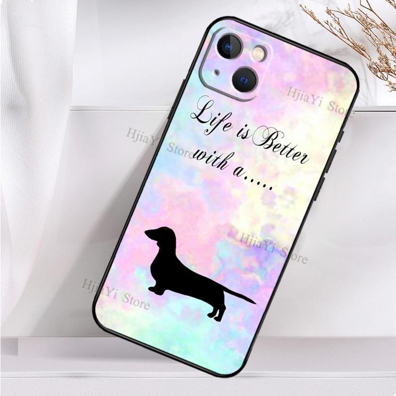 Ударопрочный чехол для телефона с изображением колбасы, собаки, таксы и цитат для iPhone 12, 13, Mini, 11, 14, Pro Max, XS, XR, X, 7, 8, Plus, SE 2020, задняя крышка